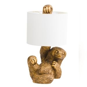💛🔹️Crestview Collection🔹️ 11.5x11 in  Gold Sloth  Table Lamp